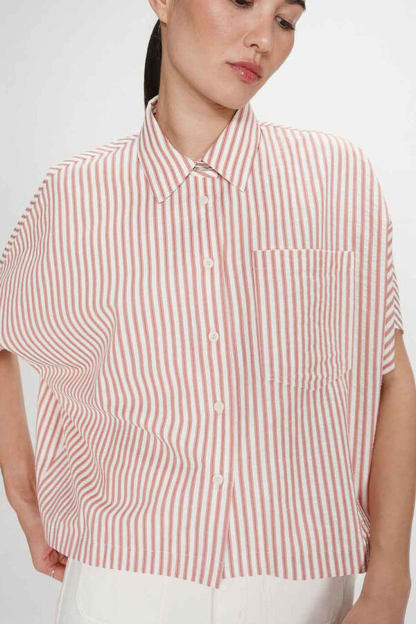 Grace & Mila Camisa a rayas Vercia Naranja