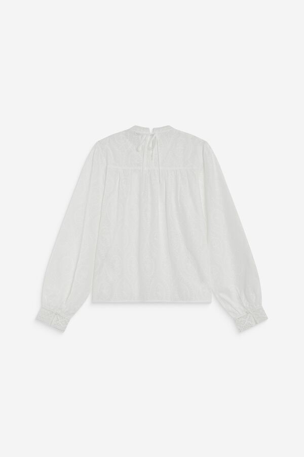 Grace & Mila Blusa corte recto Abigail Blanco