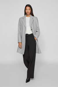 Vila Abrigo de paño con solapas