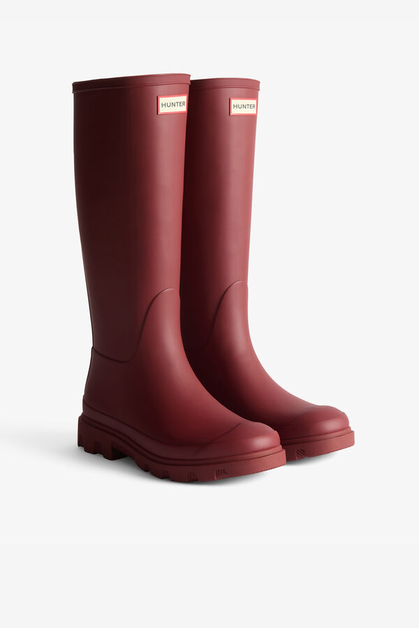 Hunter Bota impermeable Rojo