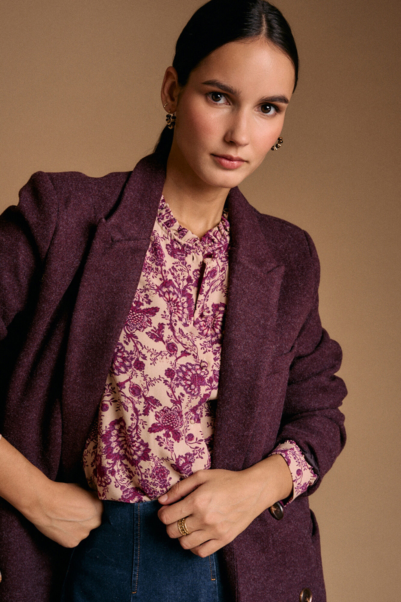 Pol&iacute;n Et Moi Abrigo pa&ntilde;o Amaia