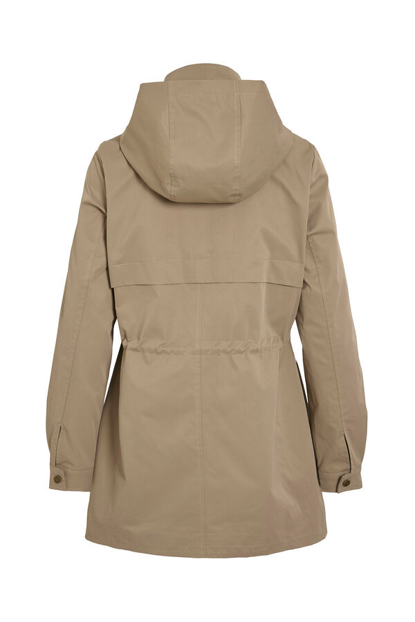 Vila Cazadora parka con capucha Beige