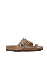 Genuins Sandalia de piel Beige