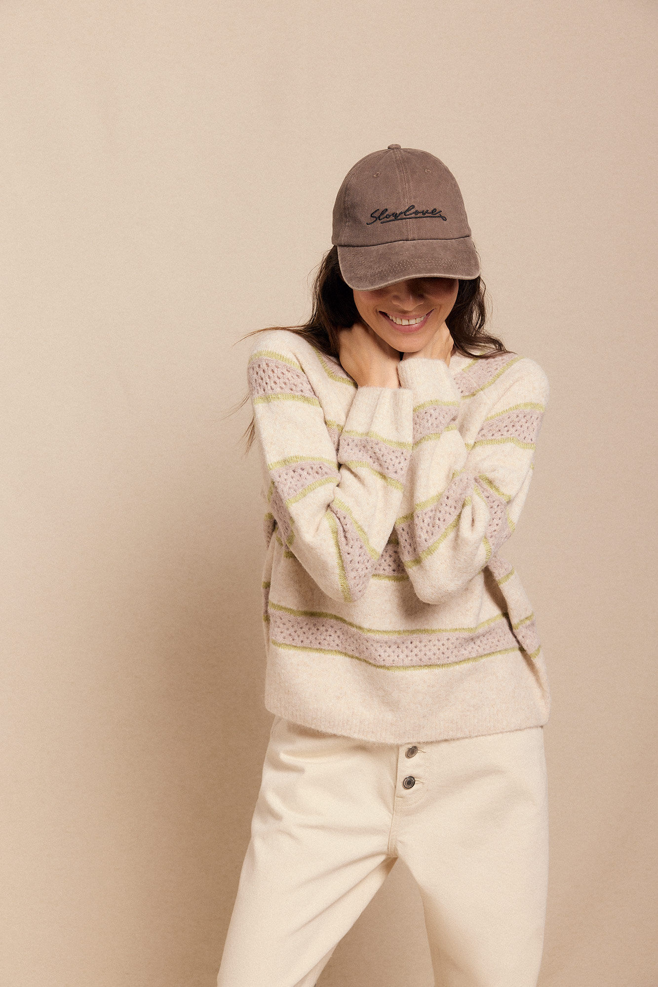 Slowlove Jersey rayas