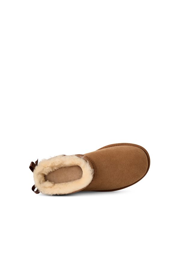 Ugg Bota Ultra Mini Bailey Bow Camel