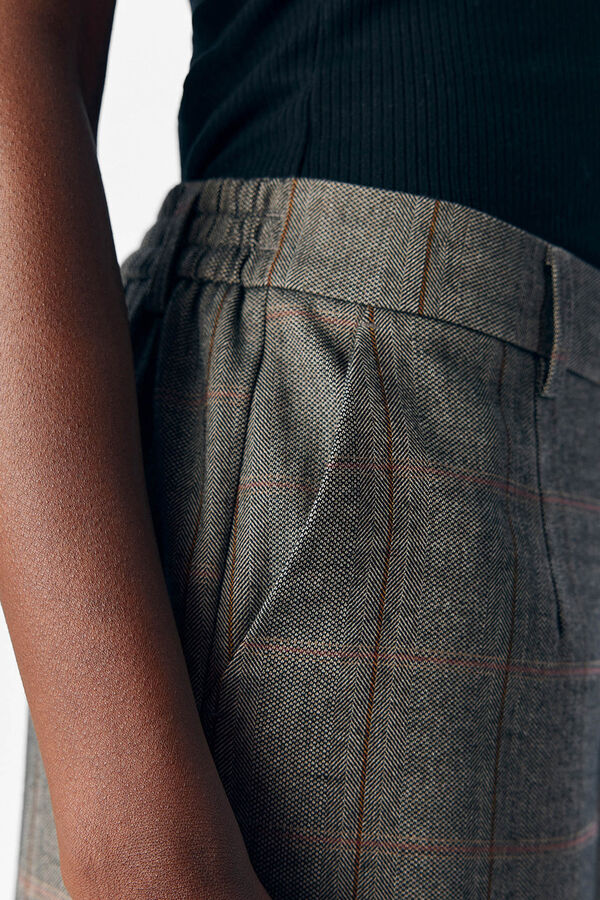 Object Pantal&oacute;n pernera ancha Marr&oacute;n