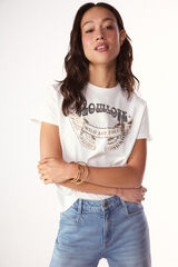 Slowlove Camiseta slowlove estampada Blanco