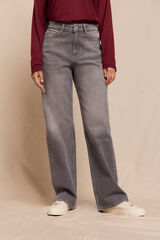 Slowlove Jeans rectos Gris oscuro