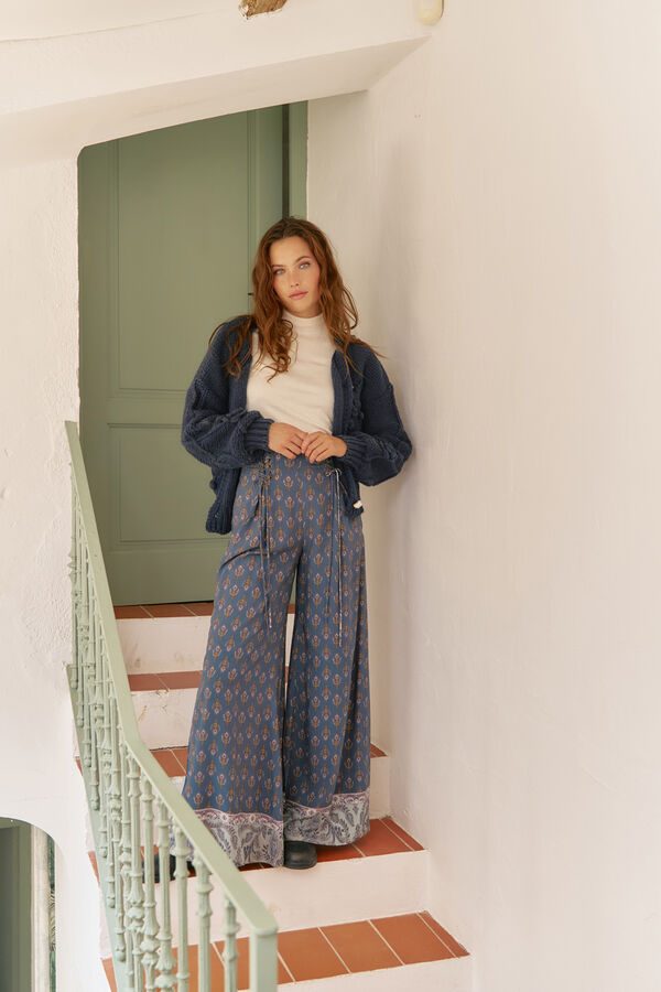 Jaase C&aacute;rdigan de punto Azul marino