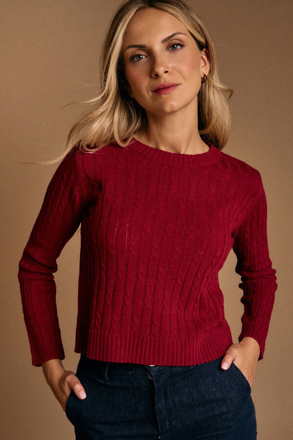 Pol&iacute;n Et Moi Top manga larga Jasse Vino