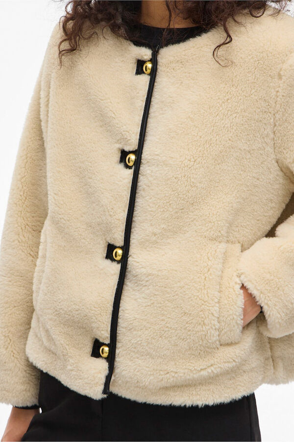 Vila Abrigo efecto borreguillo Beige