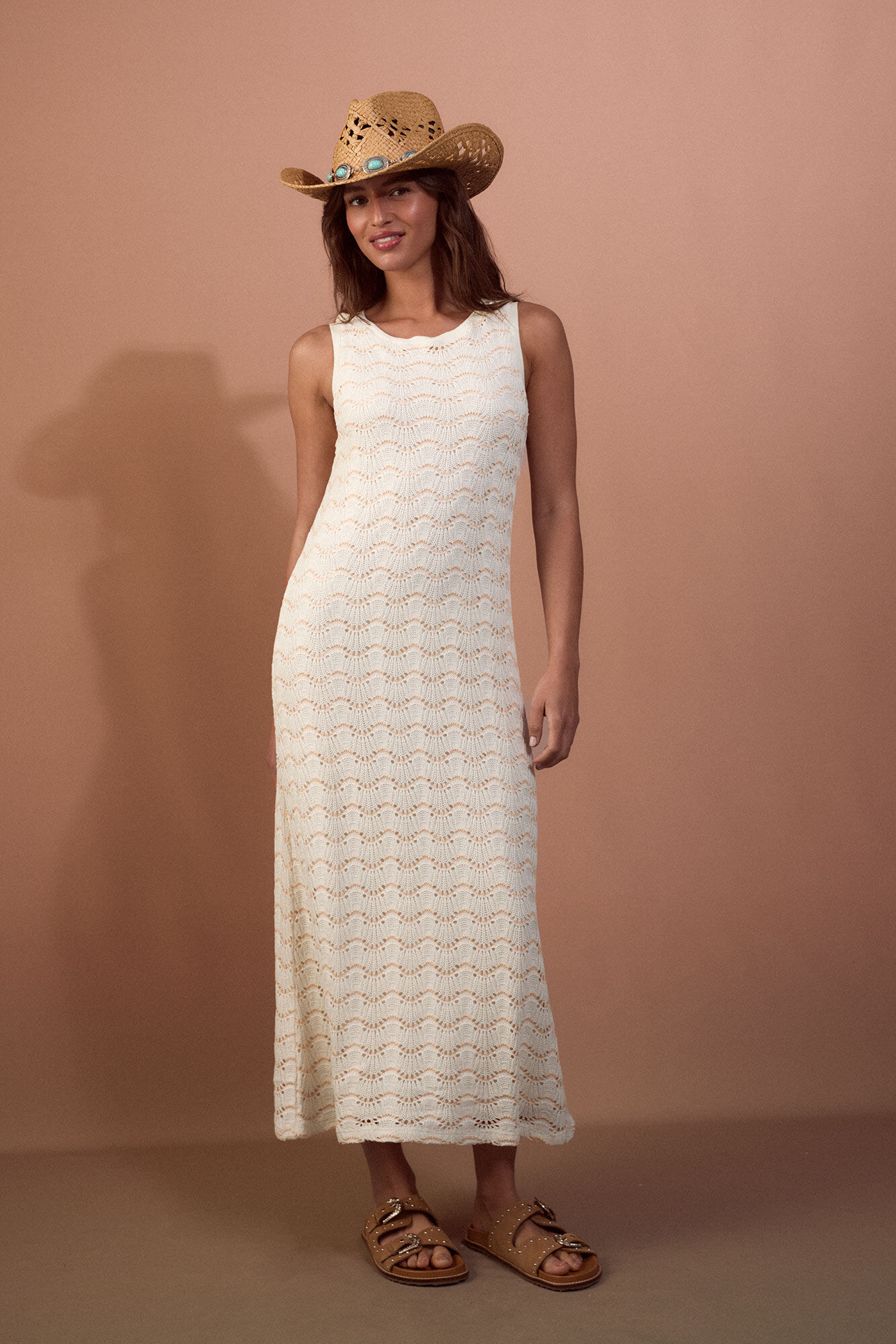 Slowlove Vestido b&aacute;sico estructura