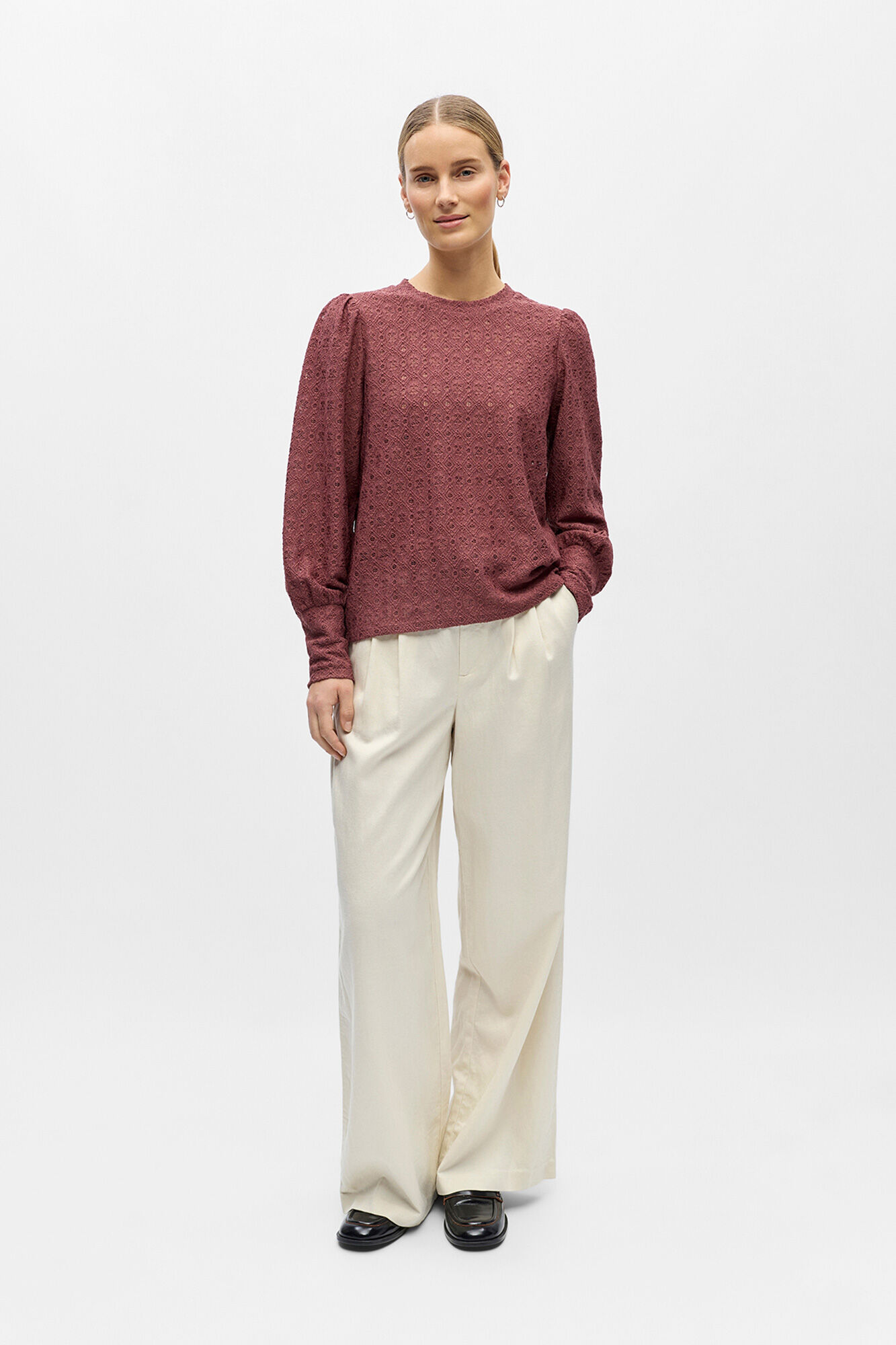 Object Top estructura manga larga