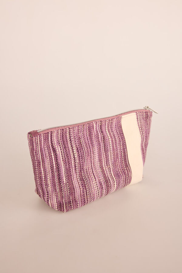 Slowlove Neceser tejido Lila
