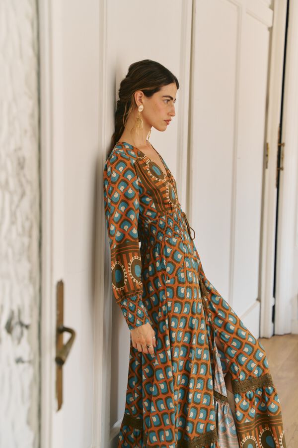 Jaase Vestido maxi Sabrina Multicolor