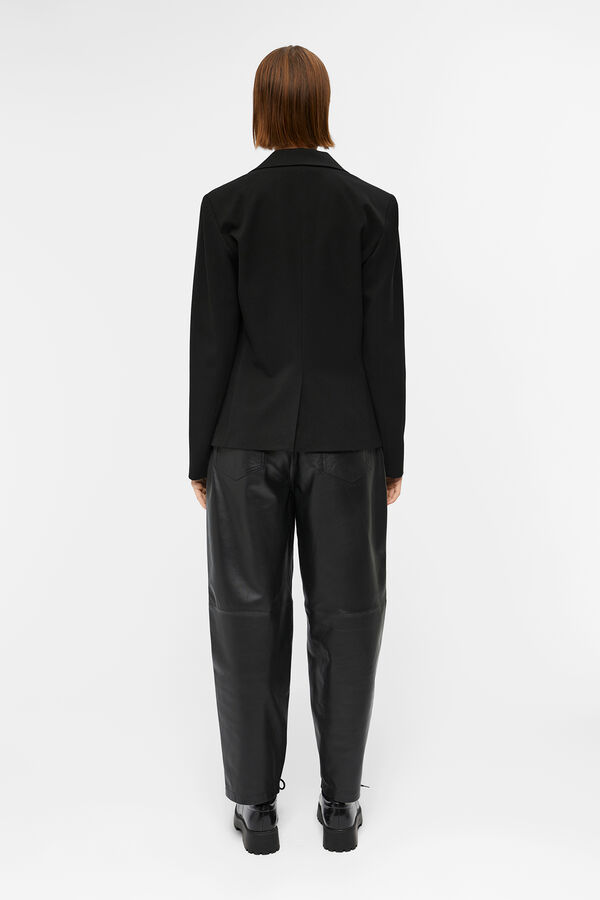 Object Blazer solapas Negro