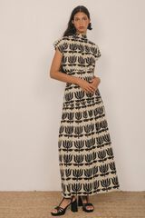 Cherubina Falda Kenia Beige