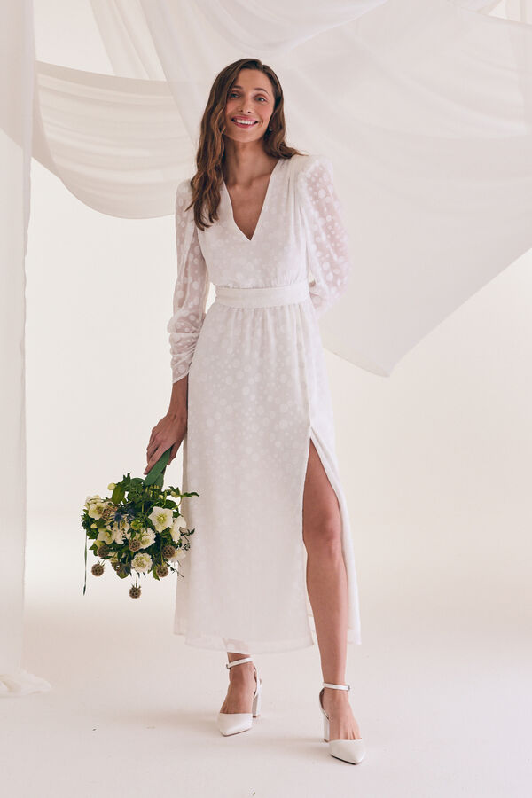 Pol&iacute;n Et Moi Vestido novia Amaia Blanco