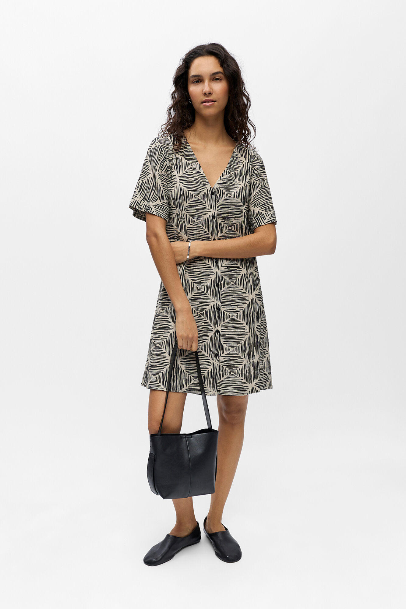 Object Vestido corto estampado