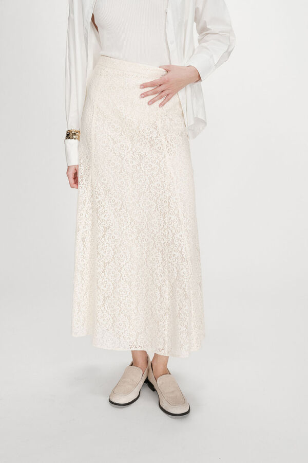 Grace & Mila Falda larga Visenya Beige