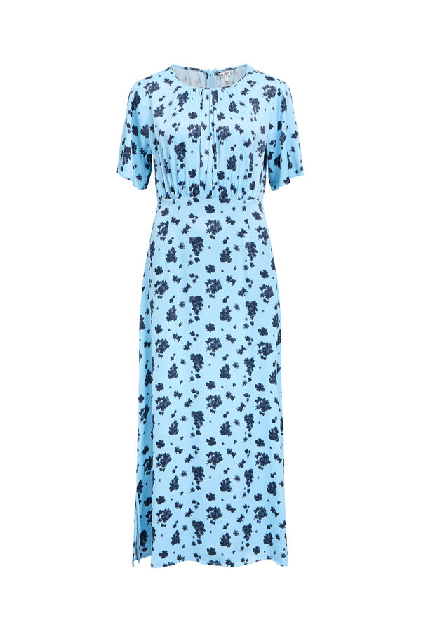 Object Vestido largo estampado Azul