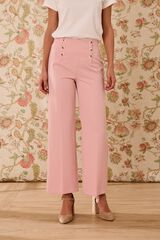 Pol&iacute;n Et Moi Pantal&oacute;n botones Sabela Rosa