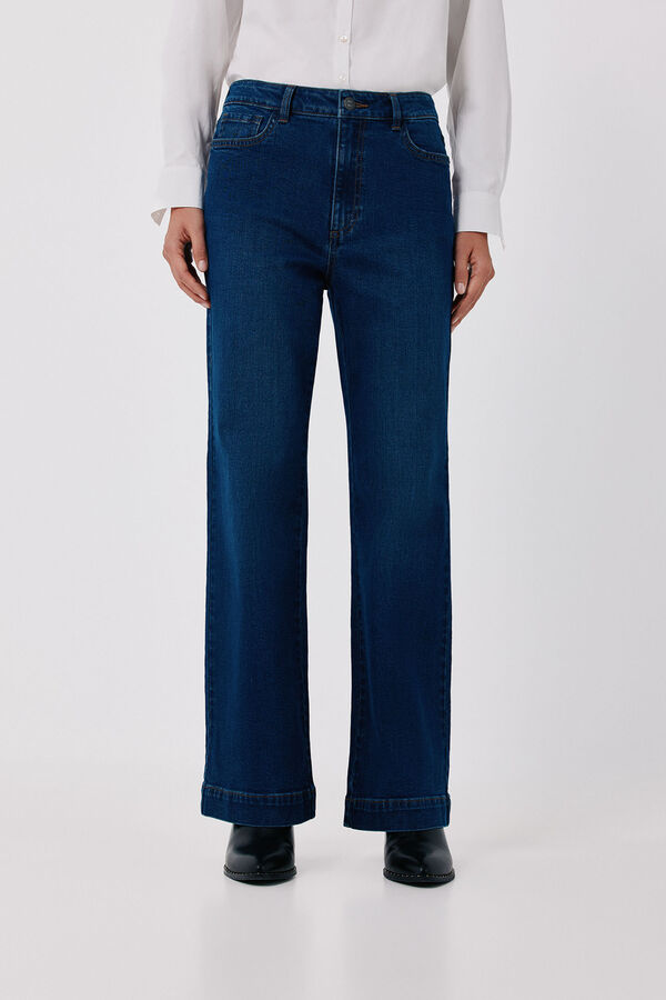 Cortefiel Jeans Bootcut Azul