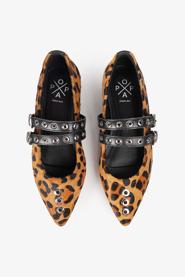 Popa Bailarina se&ntilde;ora Estrella Leopardo Naranja