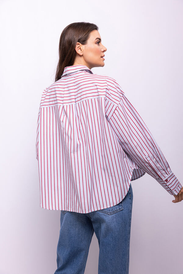 Object Camisa de rayas Azul