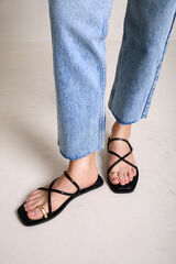 Bryan Stepwise Sandalia con tiras Negro