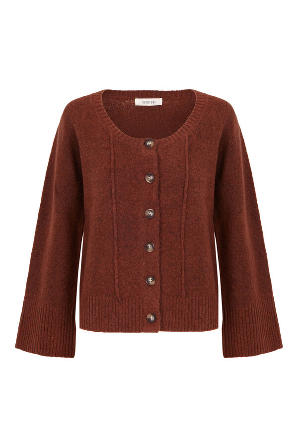 Slowlove Chaqueta punto Marrón