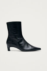 Alohas Botines de cuero Ambar Rift Negro