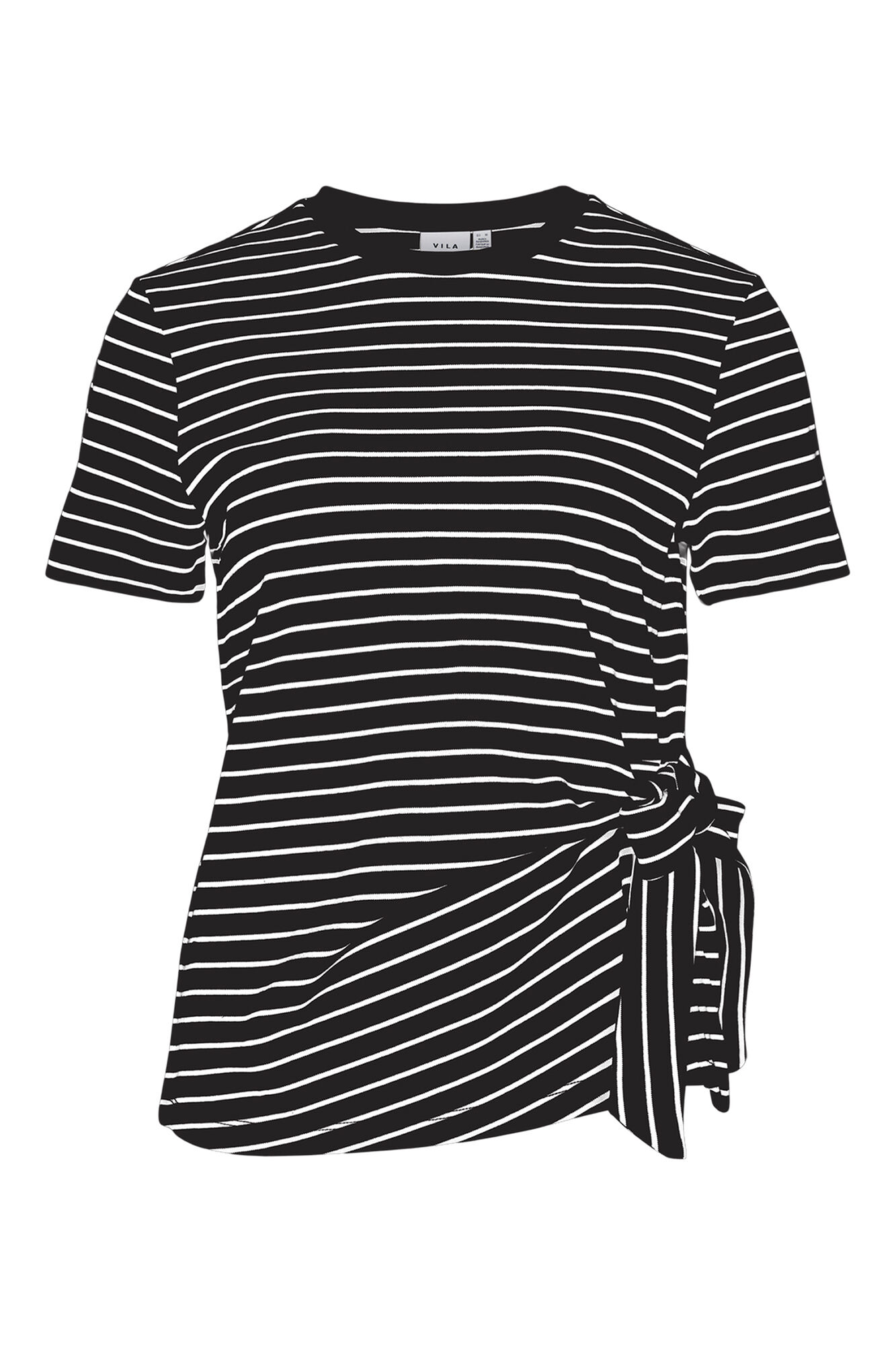 Vila Camiseta con lazada de algod&oacute;n org&aacute;nico