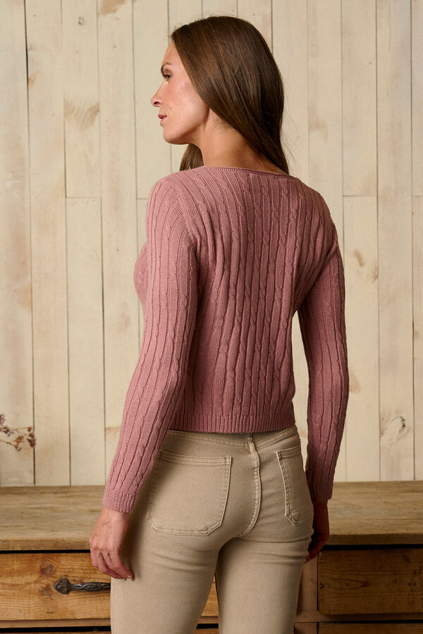 Pol&iacute;n Et Moi Top manga larga Riva Rosa