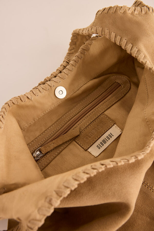 Slowlove Fringes hobo Camel