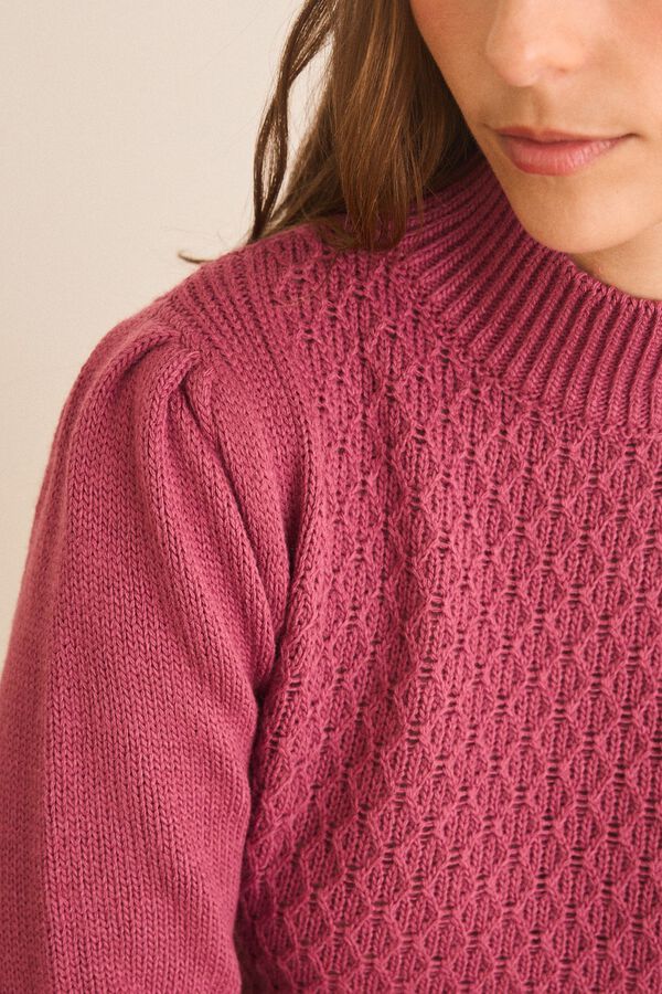 Pol&iacute;n Et Moi Jersey fino Carry Rosa