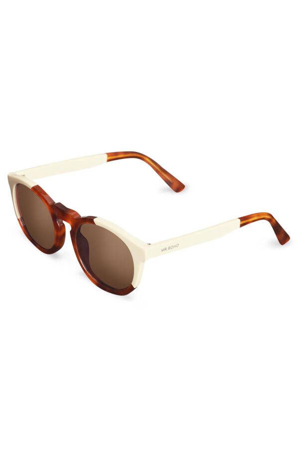 Mr. Boho Gafas de sol Cream/leo - jordaan Marr&oacute;n