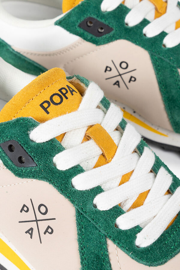 Popa Deportivo se&ntilde;ora Blake Nylon Verde