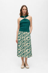 Object Top punto halter Turquesa