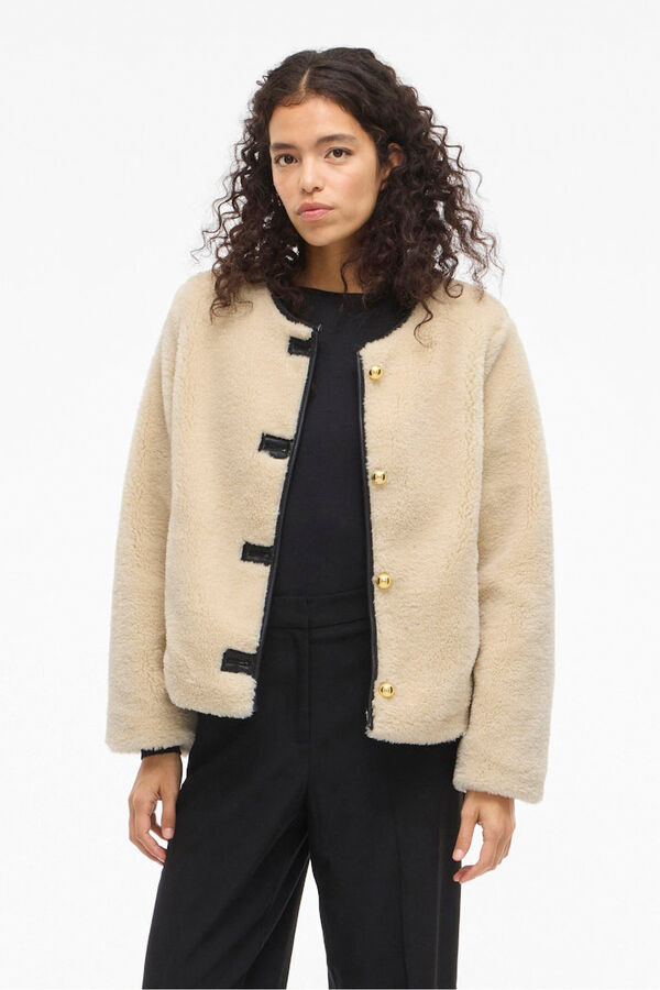 Vila Abrigo efecto borreguillo Beige
