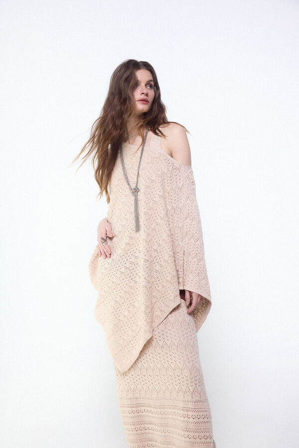 Slowlove Capa punto calado Arena