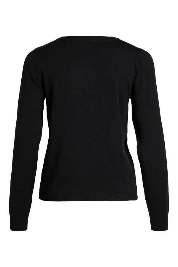 Object Jersey tacto suave Negro