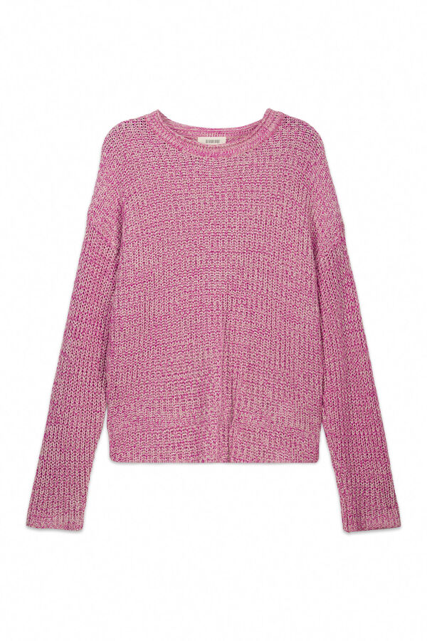 Slowlove Jersey punto perlado Rosa