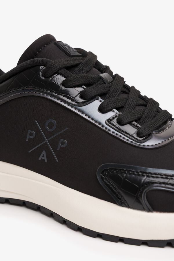 Popa Zapatilla Blake coco Negro