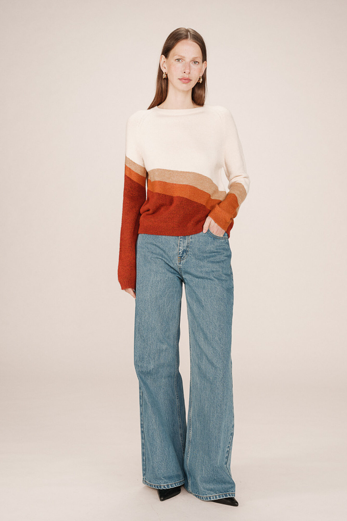 Grace & Mila Jersey con motivo multicolor