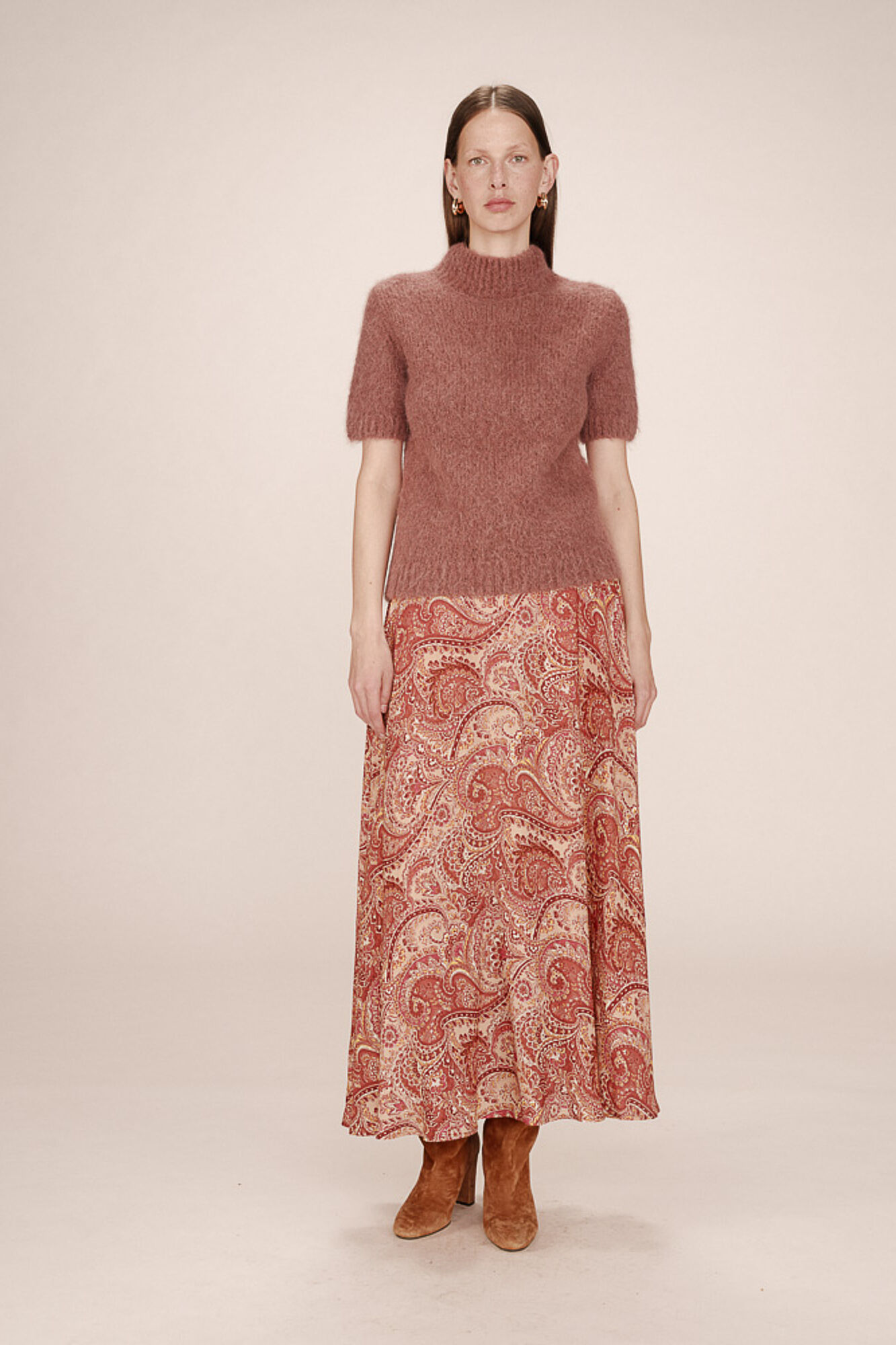 Grace & Mila Falda larga estampada