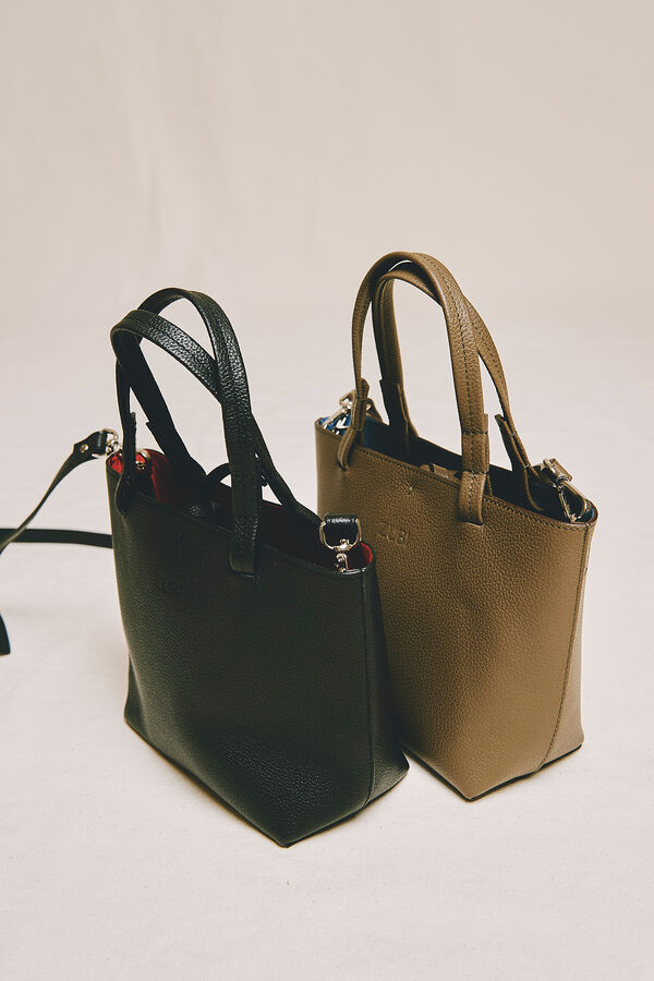 Zubi Bolso tote isak S piel Negro