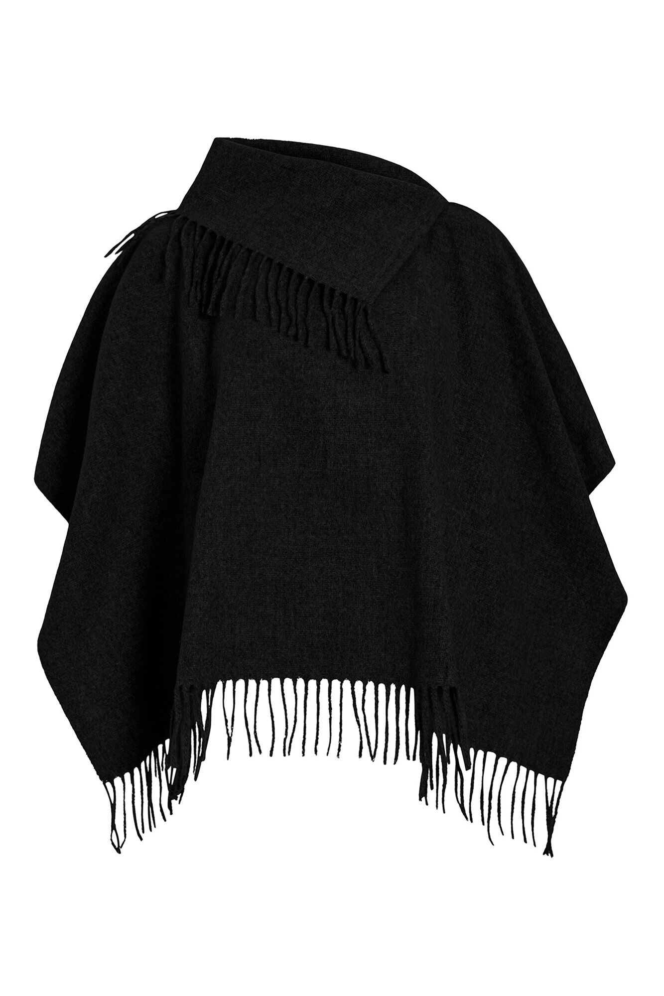 Vila Poncho con flecos