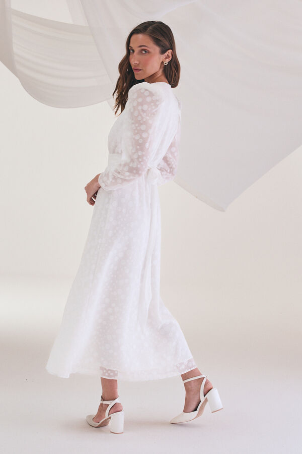 Pol&iacute;n Et Moi Vestido novia Amaia Blanco