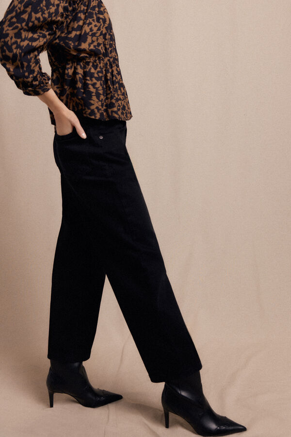 Slowlove Jeans barrel Negro